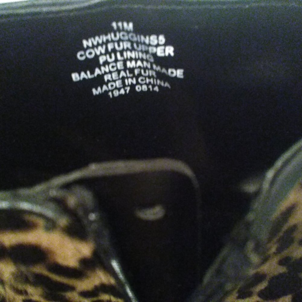 Nine West Leopard Print Ankle Boot 11m - image 7